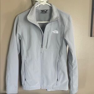 The North Face Women's Light Gray Utility Softshell Jacket